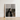 Minimalist White-framed Art Print Abstract Moody Depiction Two Latino Gay Couple, Surreal
