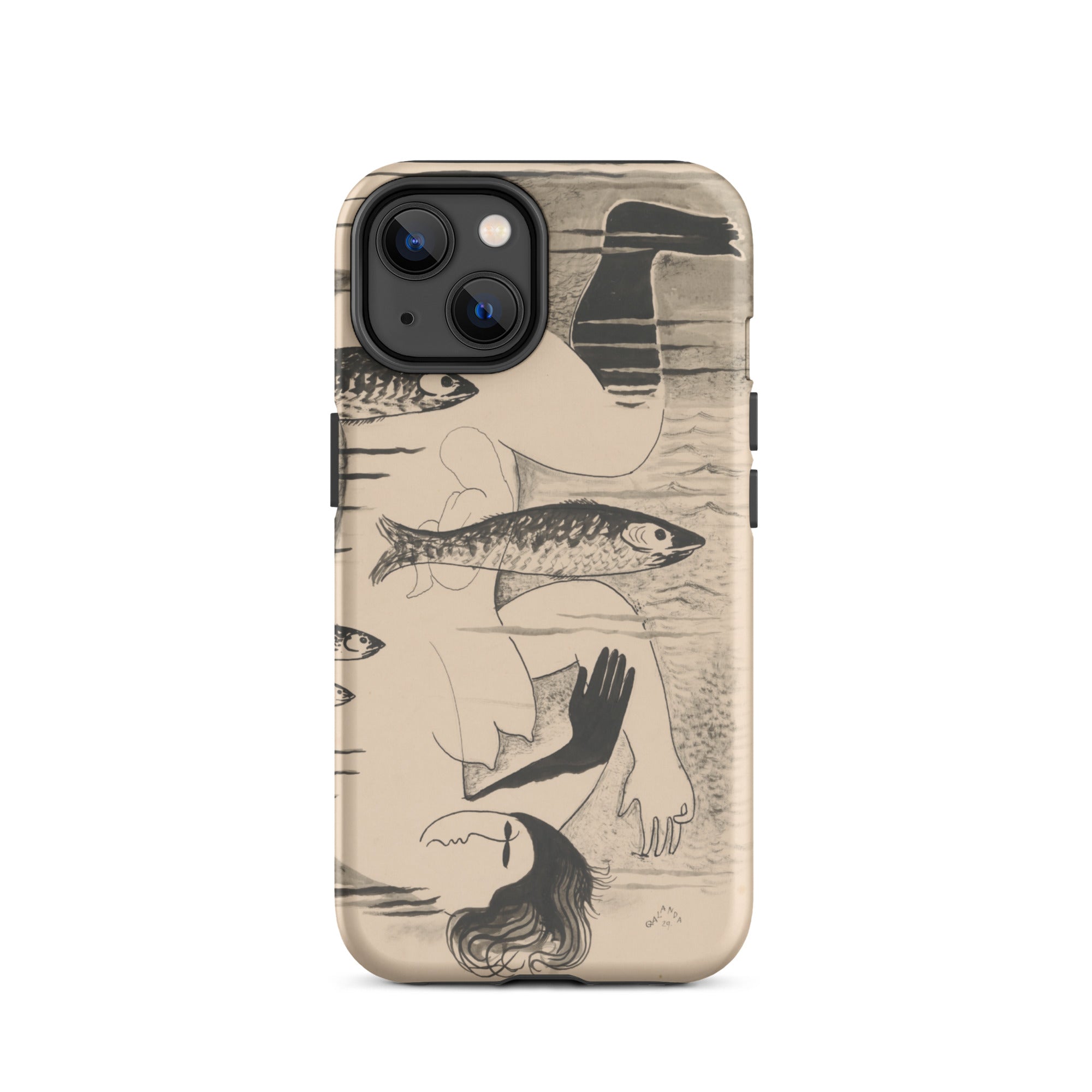 Drowned Mikulas Galanda Iphone Case, 14 / Matte, Iphone Case Picasso Inspired Art