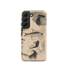 Drowned Mikulas Galanda Samsung Case, Galaxy S22 / Matte, Smartphone Case Abstract Surrealist Style Illustration
