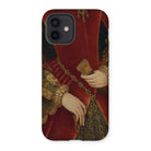 Duchess of Norfolk - Hans Eworth Iphone Case, 12 / Matte, Phone Case Portrait Person Red Clothing