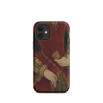 Duchess of Norfolk - Hans Eworth Iphone Case, 12 Mini / Matte, Artistic Phone Case