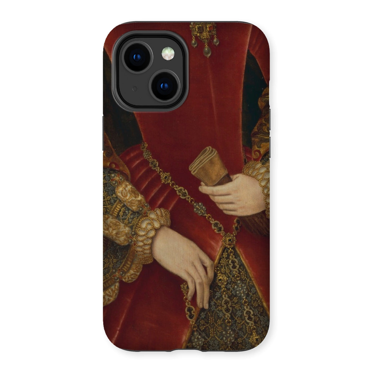 Duchess of Norfolk - Hans Eworth Iphone Case, 14 Plus / Matte, Phone Case Historical Portrait