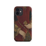 Duchess of Norfolk - Hans Eworth Phone Case Iphone 12 / Matte Phone Case Renaissance Painting Hans Eworth, Tudor Portrait, Velvet Threat