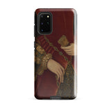 Duchess of Norfolk - Hans Eworth Samsung Case, Galaxy S20 Plus / Gloss, Phone Case Renaissance-style Painting Figure Rich Red Gold