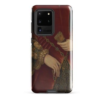 Duchess of Norfolk - Hans Eworth Samsung Case, Galaxy S20 Ultra / Gloss, Smartphone Case Classic Painting