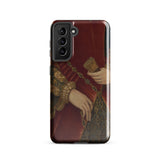 Duchess of Norfolk - Hans Eworth Samsung Case, Galaxy S21 / Gloss, Phone Case Classical Painting Hands Elaborate Clothing