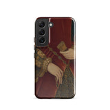 Duchess of Norfolk - Hans Eworth Samsung Case, Galaxy S22 / Gloss, Phone Case Classical Painting Person Red Garment