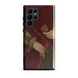 Duchess of Norfolk - Hans Eworth Samsung Case, Galaxy S22 Ultra / Gloss, Smartphone Case Historical Painting Person Red Garment Intricate