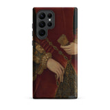 Duchess of Norfolk - Hans Eworth Samsung Case, Galaxy S22 Ultra / Matte, Smartphone Case Renaissance Portrait Design
