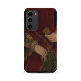 Duchess of Norfolk - Hans Eworth Samsung Case, Galaxy S23 Plus / Matte, Smartphone Case Historical Painting