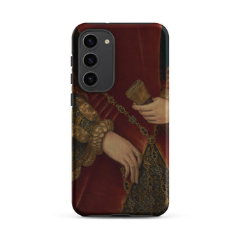 Duchess of Norfolk - Hans Eworth Samsung Case, Galaxy S23 Plus / Matte, Smartphone Case Historical Painting