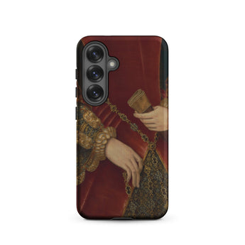 Duchess of Norfolk - Hans Eworth Samsung Case, Galaxy S25 / Matte, Smartphone Case Historical Portrait