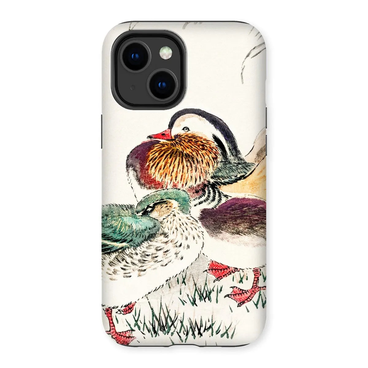 Duck And Barley - Meiji Art Phone Case - Numata Kashu - Iphone 14 Plus / Matte - Mobile Phone Cases - Aesthetic Art
