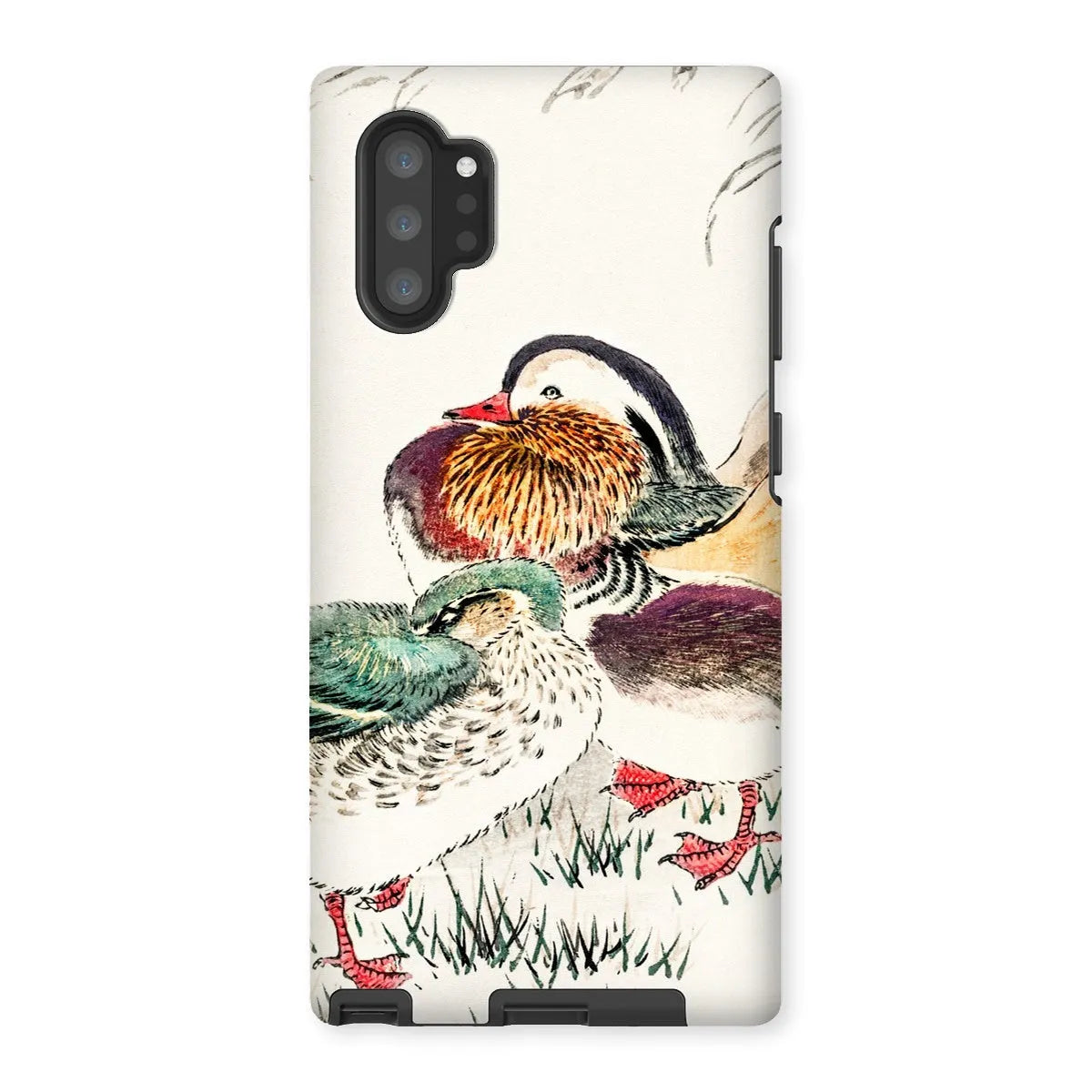 Duck And Barley - Meiji Art Phone Case - Numata Kashu - Samsung Galaxy Note 10p / Matte - Mobile Phone Cases