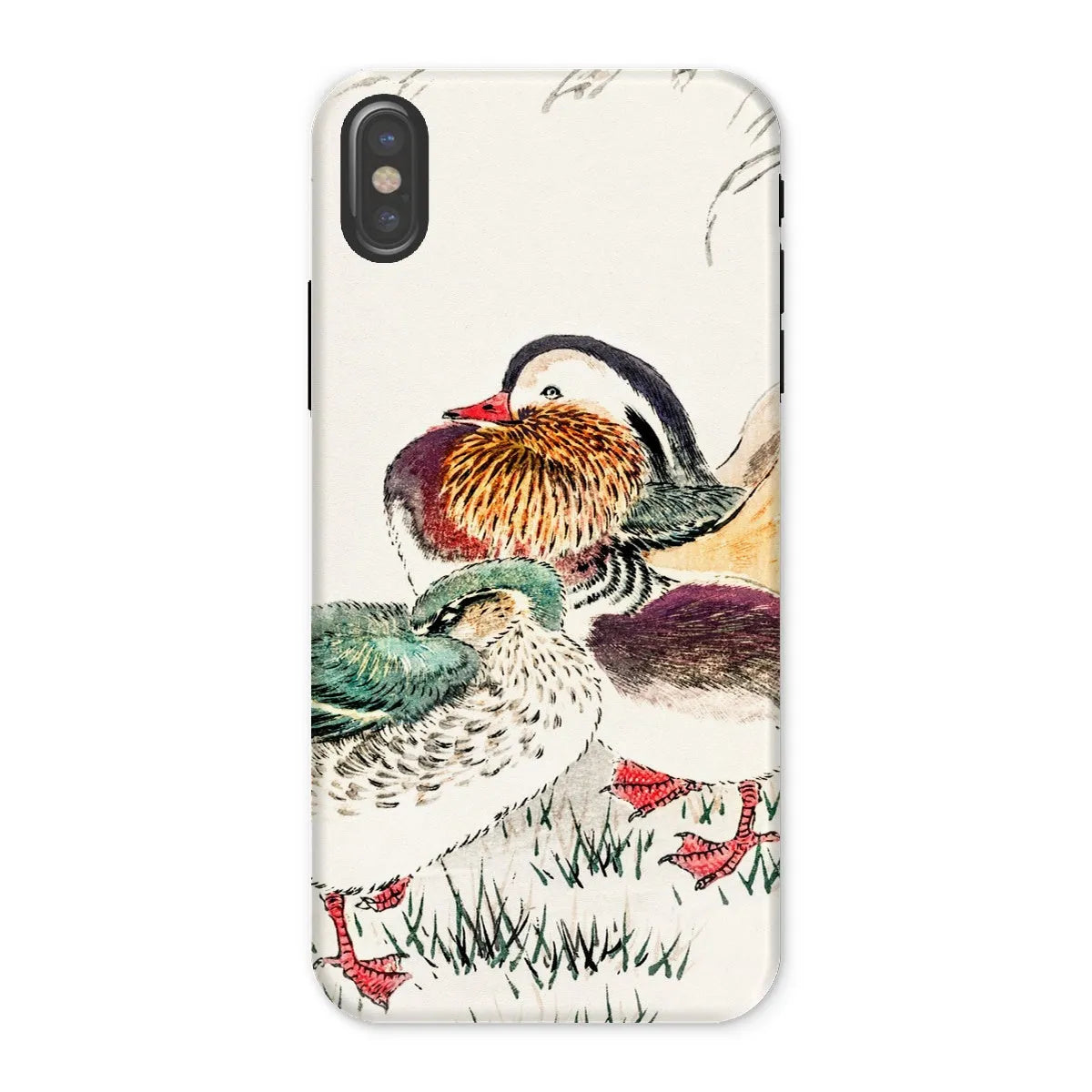 Duck And Barley - Meiji Art Phone Case - Numata Kashu - Iphone x / Matte - Mobile Phone Cases - Aesthetic Art