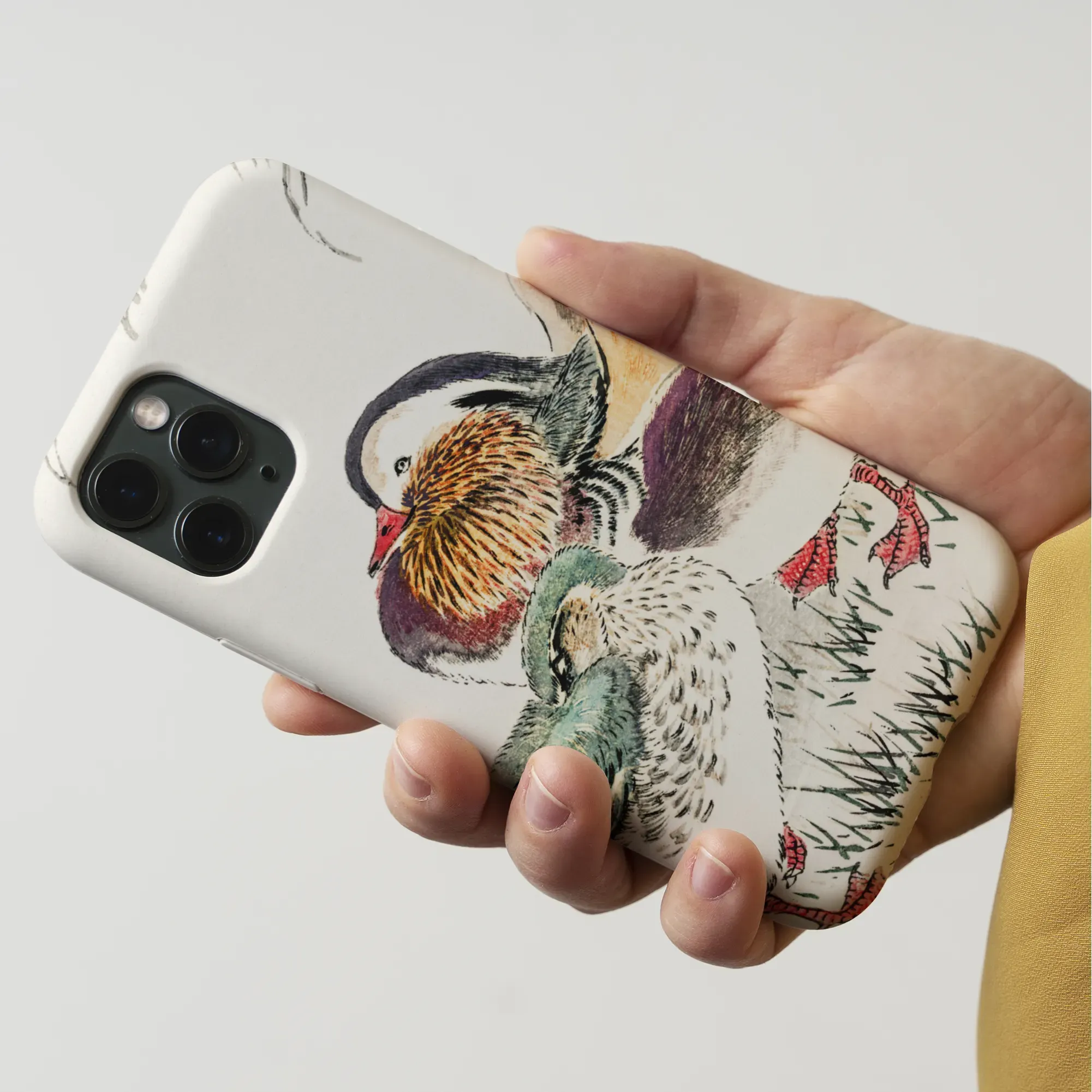 Duck And Barley - Meiji Art Phone Case - Numata Kashu - Mobile Phone Cases - Aesthetic Art