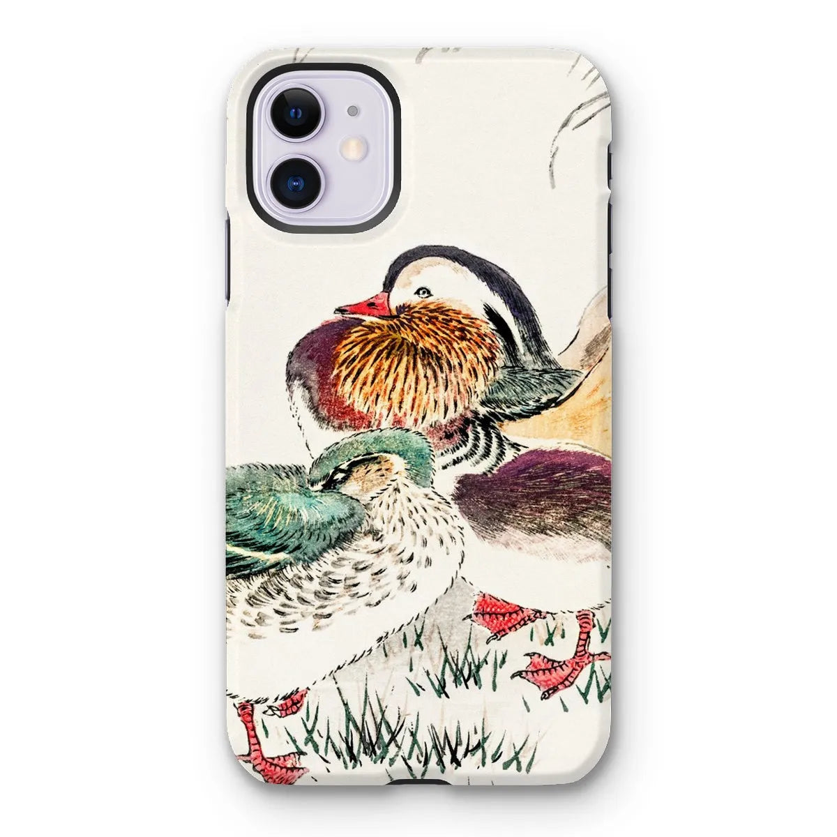 Duck And Barley - Meiji Art Phone Case - Numata Kashu - Iphone 11 / Matte - Mobile Phone Cases - Aesthetic Art