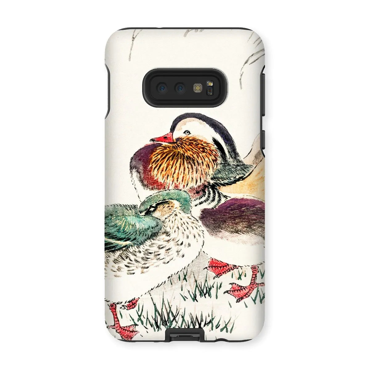 Duck And Barley - Meiji Art Phone Case - Numata Kashu - Samsung Galaxy S10e / Matte - Mobile Phone Cases - Aesthetic Art