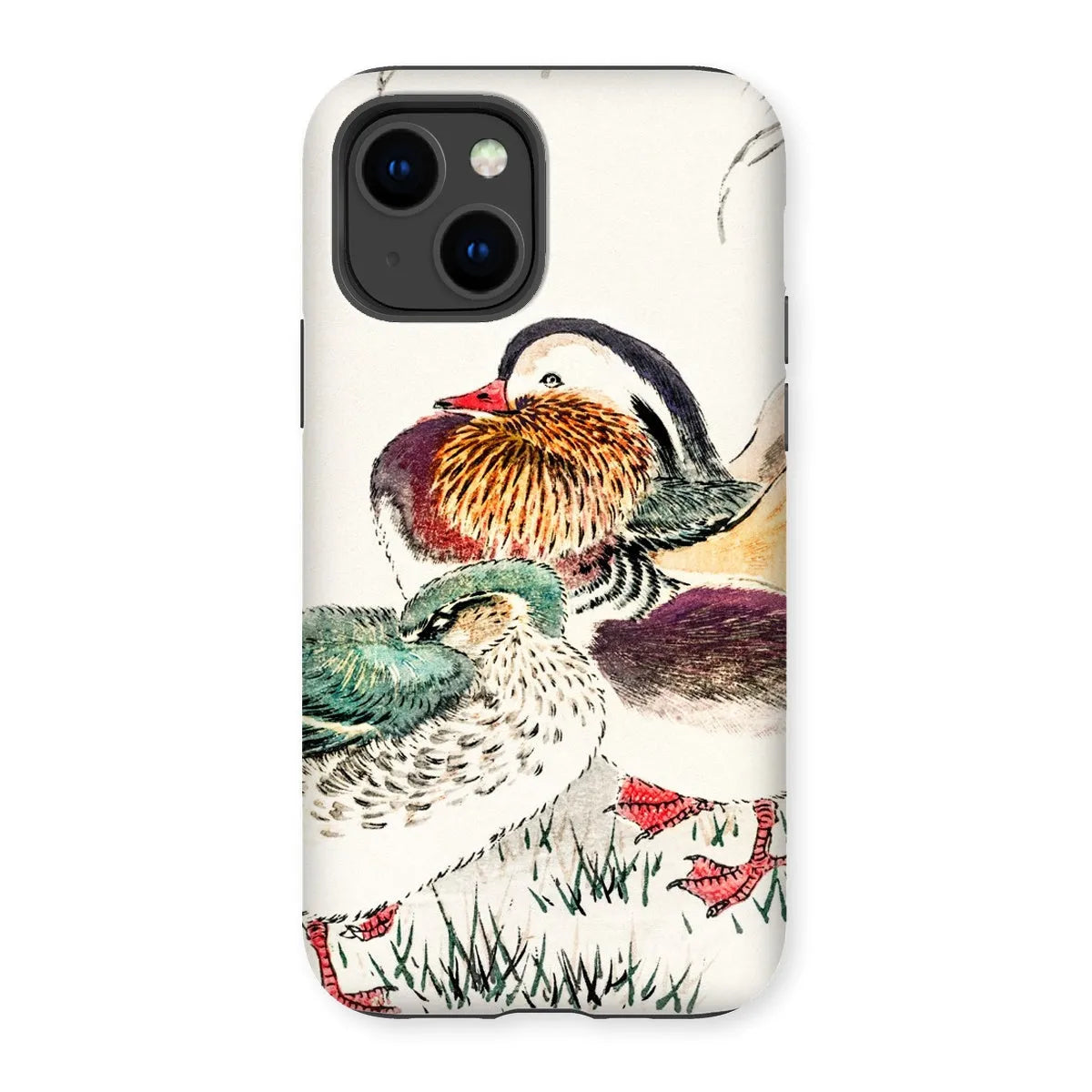 Duck And Barley - Meiji Art Phone Case - Numata Kashu - Iphone 14 / Matte - Mobile Phone Cases - Aesthetic Art
