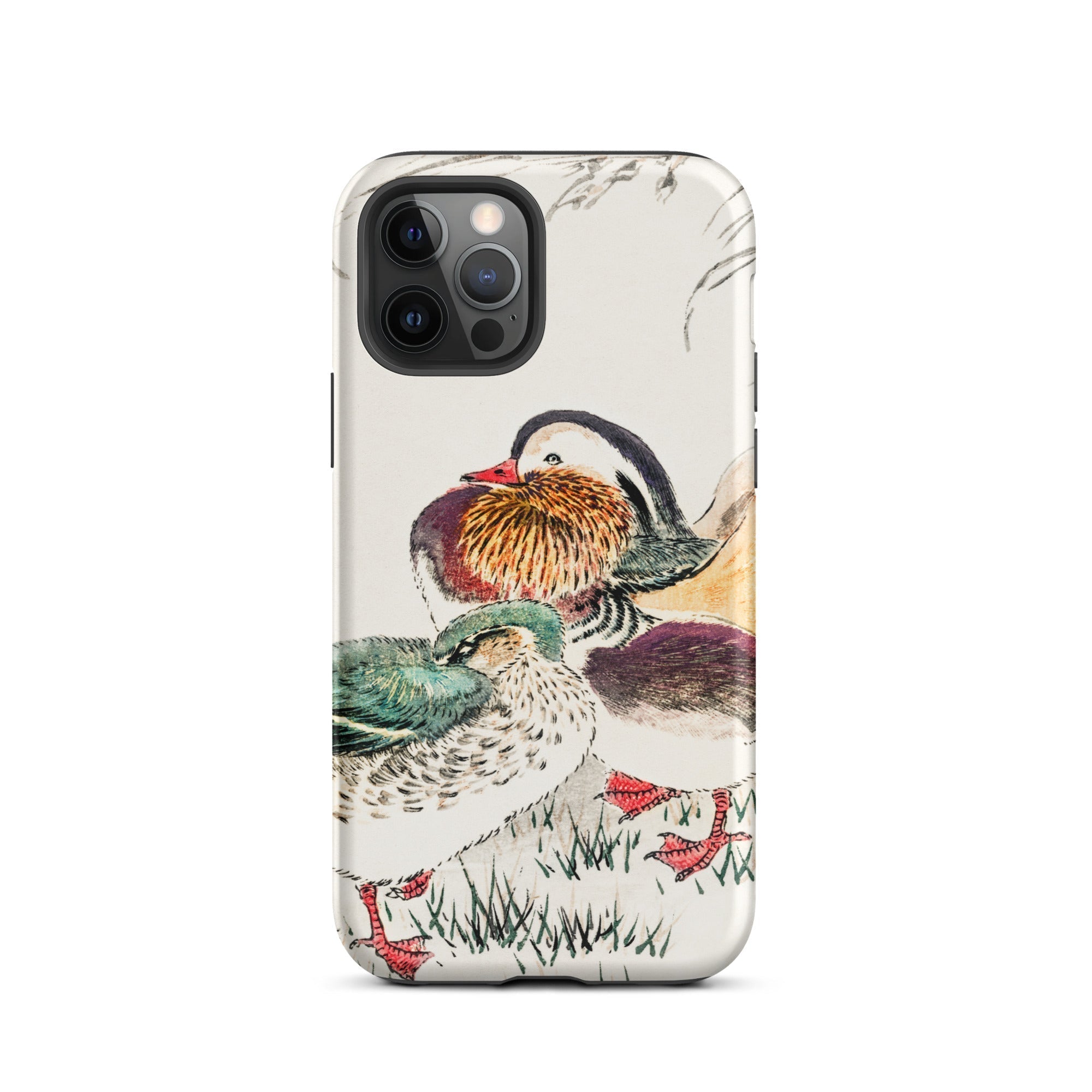 Duck & Barley - Numata Kashu Meiji Iphone Case, 12 Pro / Tough Phone, Phone Case Duck Artwork