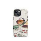 Duck & Barley - Numata Kashu Meiji Iphone Case, 13 Mini / Tough Phone, Phone Case Duck Illustration