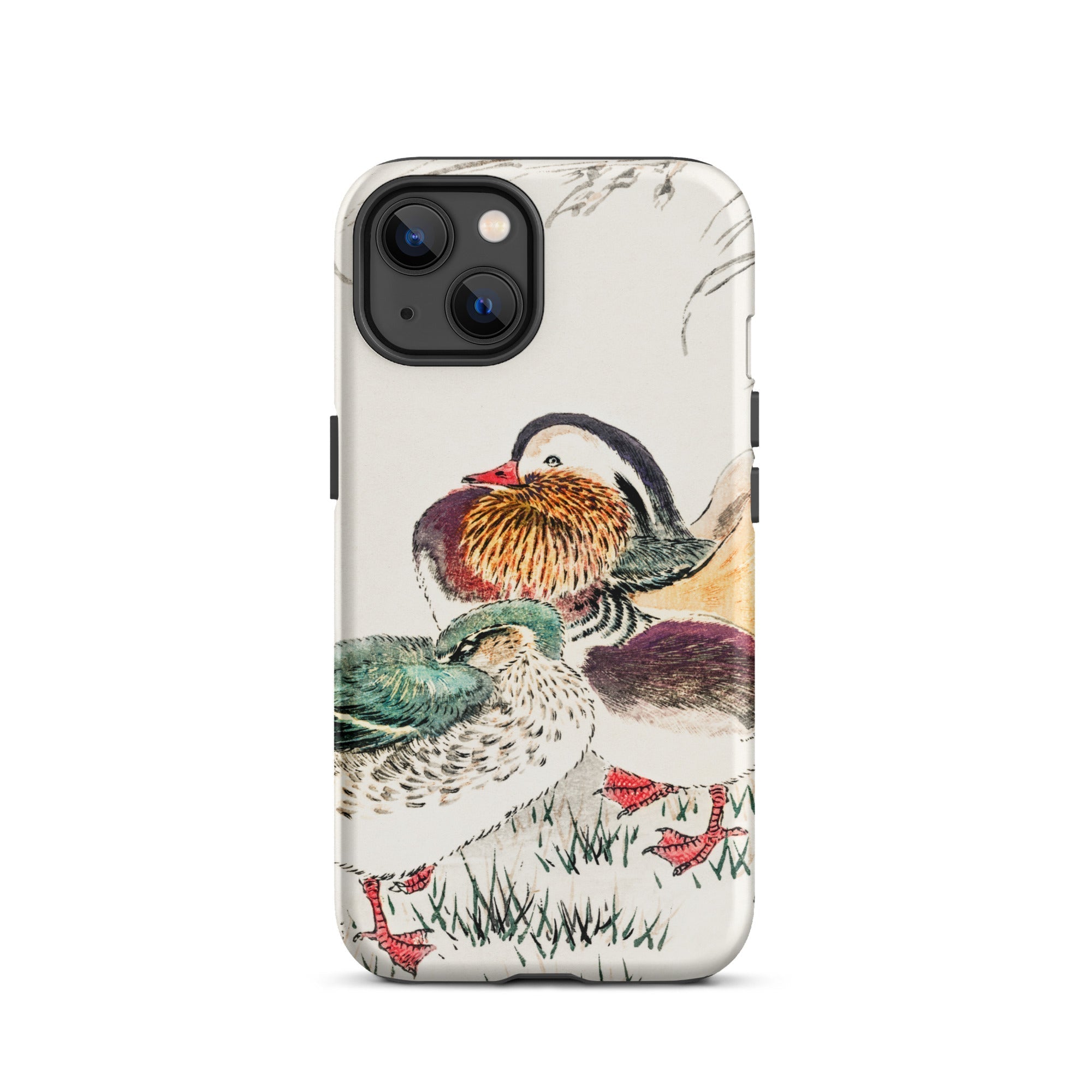 Duck & Barley - Numata Kashu Meiji Iphone Case, 13 / Tough Phone, Phone Case Duck Artwork