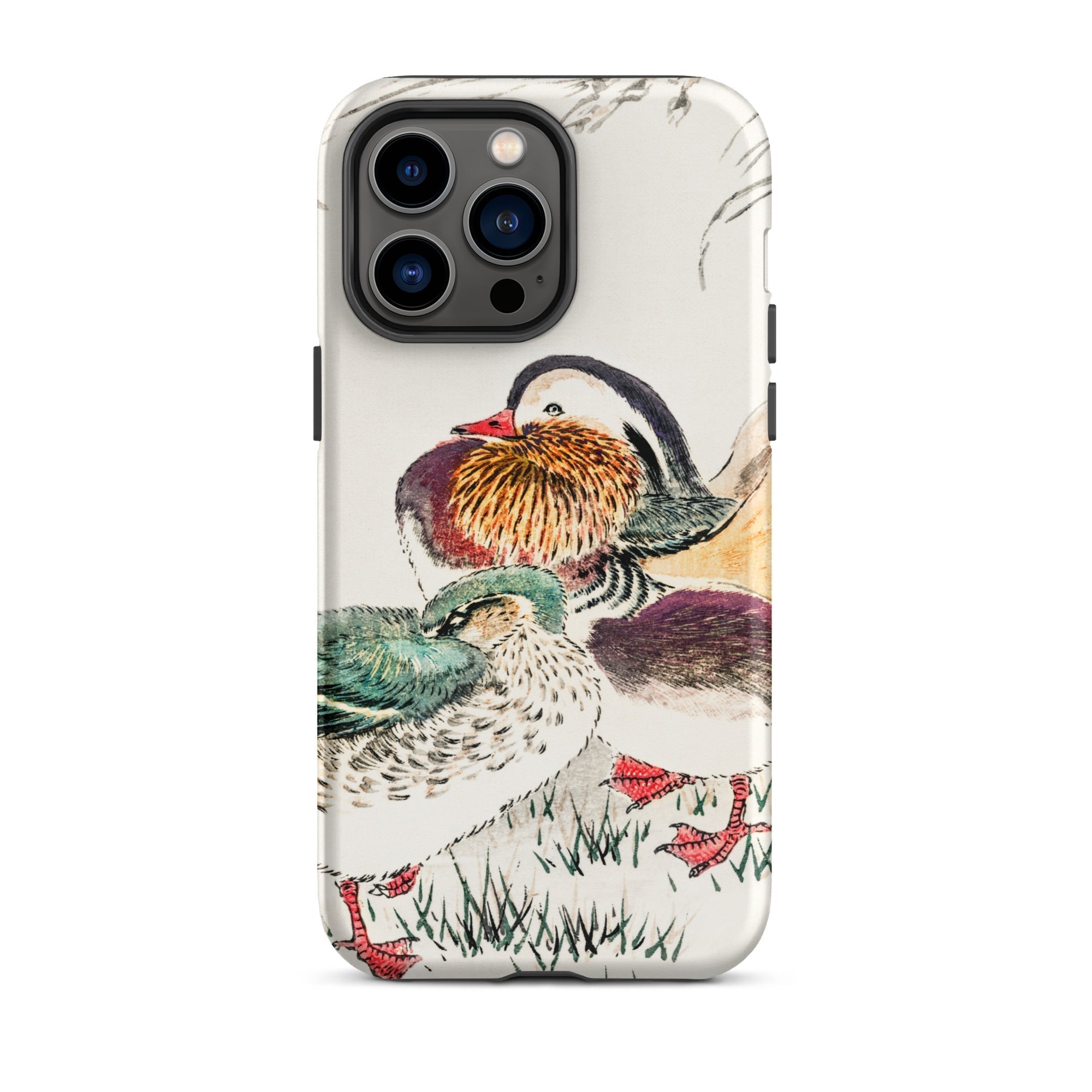 Duck & Barley - Numata Kashu Meiji Iphone Case, 14 Pro Max / Tough Phone, Phone Case Duck Artwork