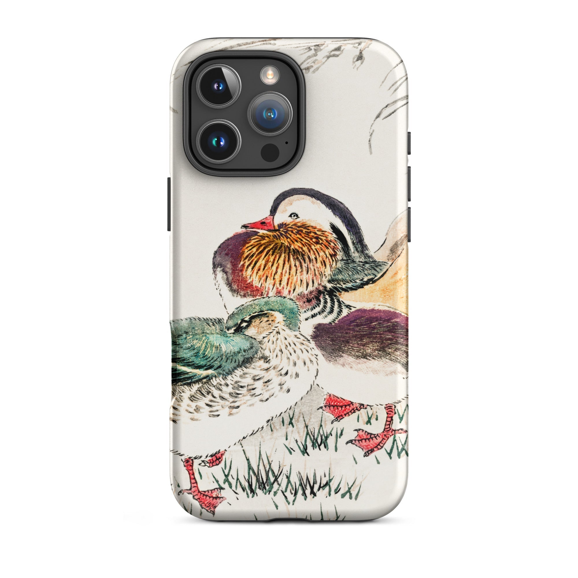 Duck & Barley - Numata Kashu Meiji Iphone Case, 16 Pro Max / Matte, Duck-themed Phone Case