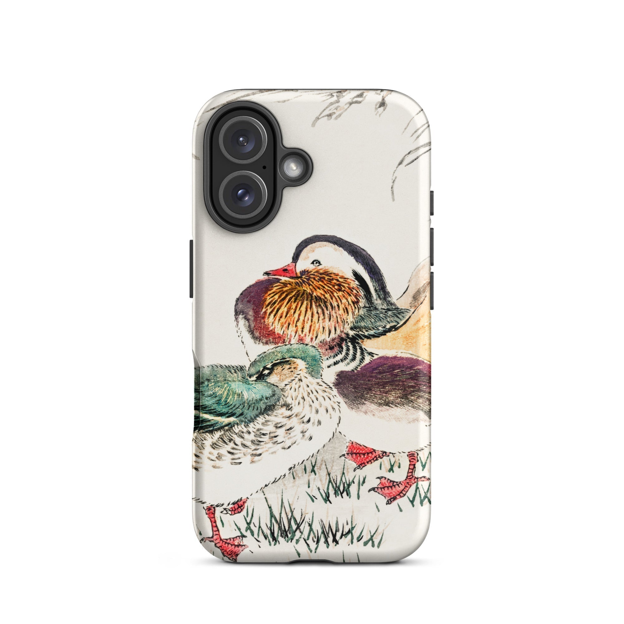 Duck & Barley - Numata Kashu Meiji Iphone Case, 16 / Tough Phone, Phone Case Duck Illustration