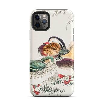 Duck & Barley - Numata Kashu Meiji Phone Case Iphone 11 Pro Max / Matte Artwork, Era’s Avian Splendor, Kashū’s Mobile Cases