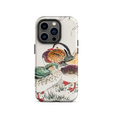 Duck & Barley - Numata Kashu Meiji Phone Case Iphone 14 Pro / Matte Phone Case Duck Illustration Numata Kashu, Meiji Era’s Avian Splendor,