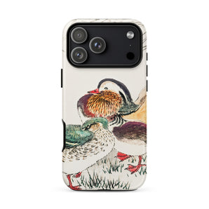 Duck & Barley - Numata Kashu Meiji Phone Case Iphone 17 Pro Max / Matte Iphone 13 Pro Max Case Duck Design White Numata Kashu, Meiji Era’s