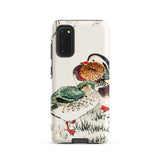 Duck & Barley - Numata Kashu Meiji Samsung Case, Galaxy S20 / Matte, Phone Case Stylized Depiction Two Mandarin Ducks