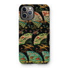 Ducks & Cranes Fan Pattern - G.a. Audsley Iphone Case, 11 Pro / Matte, Iphone Case Japanese-style Pattern Fans Cranes Floral Motifs