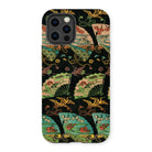 Ducks & Cranes Fan Pattern - G.a. Audsley Iphone Case, 13 Pro / Matte, Iphone Case Japanese-inspired Pattern Fans Cranes Floral Motifs