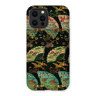 Ducks & Cranes Fan Pattern - G.a. Audsley Iphone Case, 13 Pro Max / Matte, Iphone Case Japanese-style Pattern Fans Cranes Floral Motifs