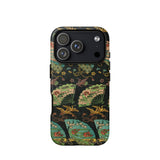 Ducks & Cranes Fan Pattern - G.a. Audsley Iphone Case, 17 Pro / Matte, Mobile Phone Cases, Toby Leon