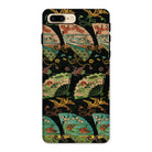 Ducks & Cranes Fan Pattern - G.a. Audsley Iphone Case, 8 Plus / Matte, Phone Case Japanese Fan Pattern Birds Floral Designs
