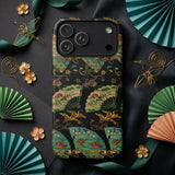 Ducks & Cranes Fan Pattern - G.a. Audsley Iphone Case, Mobile Phone Cases, Toby Leon
