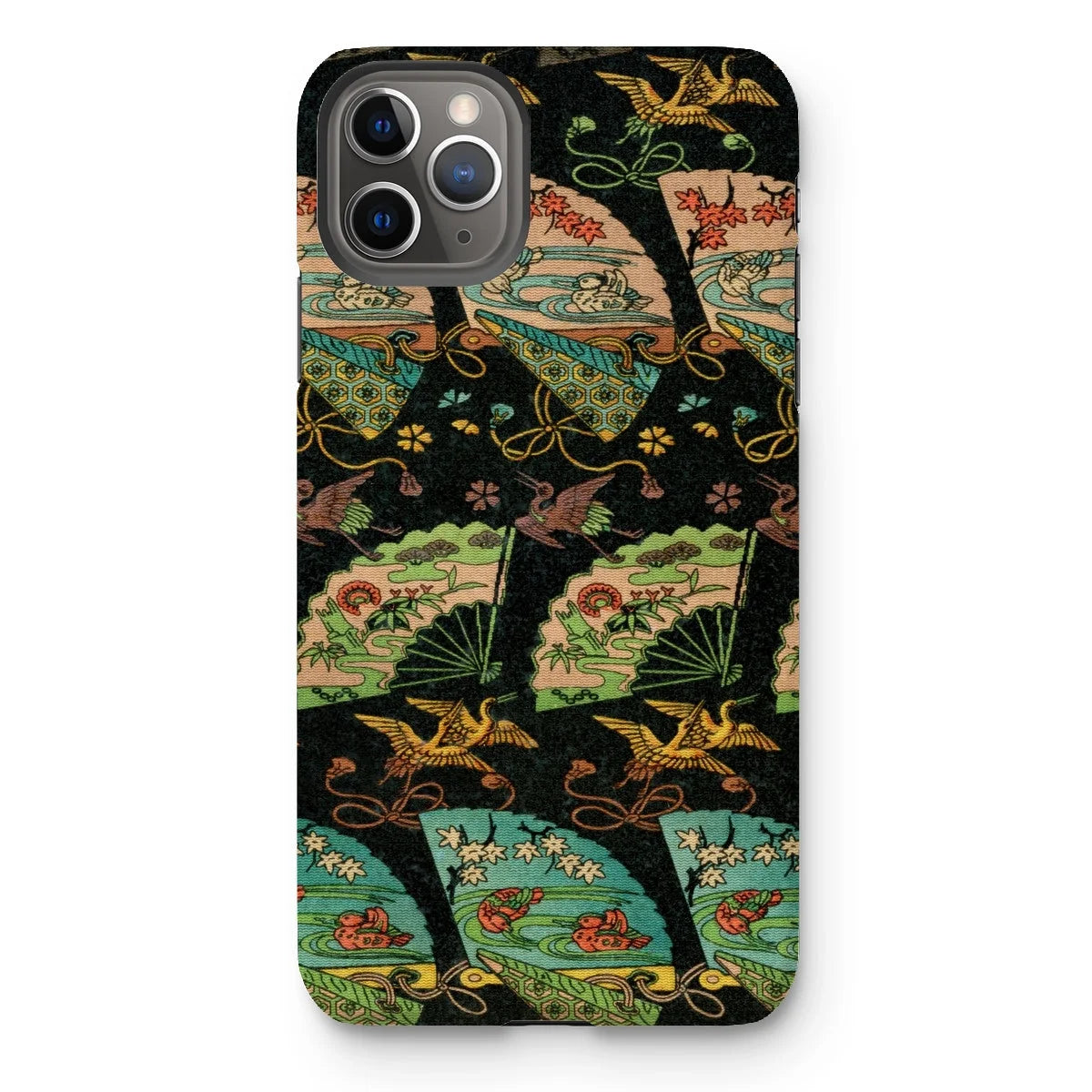 Ducks & Cranes Fan Pattern - G.a. Audsley Iphone Case 11 Pro Max / Matte Mobile Phone Cases