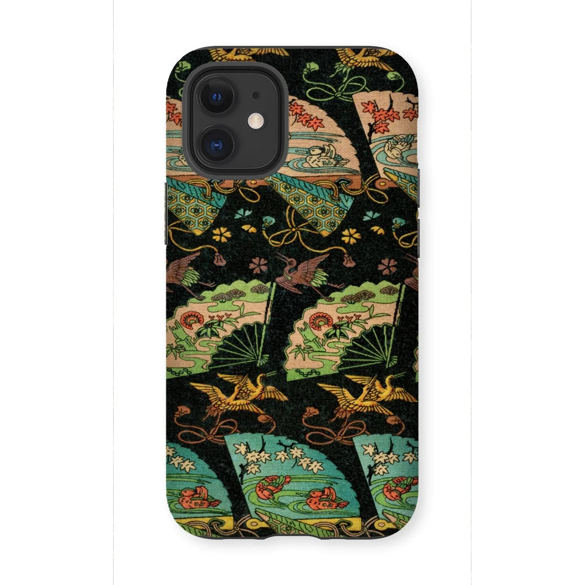 Ducks & Cranes Fan Pattern - G.a. Audsley Iphone Case 12 Mini / Matte Mobile Phone Cases