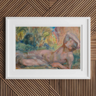Dying Adonis - Magnus Enckell Fine Art Print, Framed Nude Male Figure Painting
