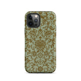 Earthy Chinese Florals - Owen Jones Iphone Case, 12 Pro / Matte, Floral Patterned Phone Case