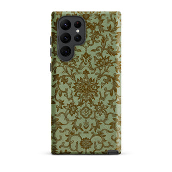 Earthy Chinese Florals - Owen Jones Phone Case, Samsung Galaxy S22 Ultra / Matte, Mobile Cases, Toby Leon