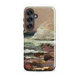Eastern Point - Winslow Homer Phone Case, Samsung Galaxy S25 Plus / Matte, Mobile Cases, Toby Leon
