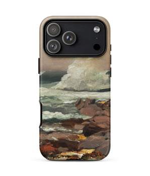 Iphone 17 Pro Max / Matte Eastern Point - Winslow Homer Phone Case, Atlantic Breaks