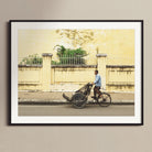 Easy Rider - Phnom Penh Rickshaw Photography Art Print Posters Prints & Visual Artwork