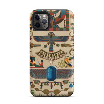 Egyptian Pattern - Auguste Racinet Iphone Case 11 Pro / Matte Egyptian-themed Phone Case Auguste Racinet, Egyptian Pattern, Racinet Ancient