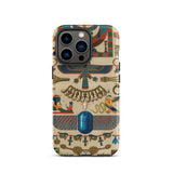 Egyptian Pattern - Auguste Racinet Iphone Case 13 Pro / Matte Egyptian-themed Phone Case Auguste Racinet, Egyptian Pattern, Racinet Ancient