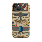 Egyptian Pattern Auguste Racinet Iphone Case, 14 Plus / Matte, Egyptian Themed Phone Case